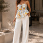 Florea - Front Tie & Smocked Back Tube Top