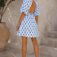 Soreia - Back-Button Fit & Flare Dress