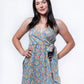 Oraya - Side Tie Midi Dress