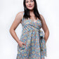 Oraya - Side Tie Midi Dress