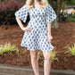 Soreia - Back-Button Fit & Flare Dress