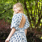 Soreia - Back-Button Fit & Flare Dress