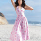 Padmae - Handblocked Halter-Neck Dress