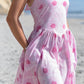 Padmae - Handblocked Halter-Neck Dress