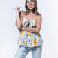 Florea - Front Tie & Smocked Back Tube Top