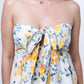 Florea - Front Tie & Smocked Back Tube Top