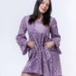 The Liora - Lace-Edged Bell Sleeve Dress