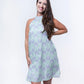 Lyra - Mock Neck Sleeveless Dress