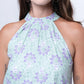 Lyra - Mock Neck Sleeveless Dress