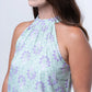 Lyra - Mock Neck Sleeveless Dress