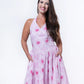 Padmae - Handblocked Halter-Neck Dress
