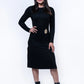 Onyx Knit Dress