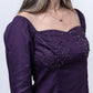 Amethyst Sweetheart Neckline Dress
